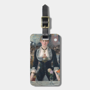 Edouard Manets A-Bar in den Folies-Bergère Gepäckanhänger