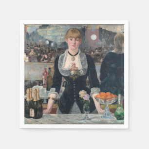 Edouard Manets A-Bar in den Folies-Bergère Serviette