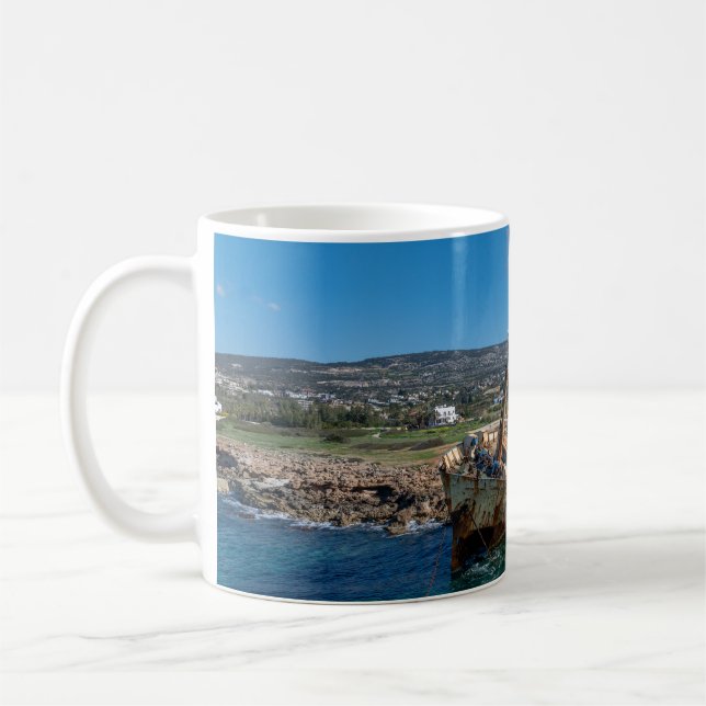 Edro III Schiffswrack Paphos, Zypern Kaffeetasse (Links)
