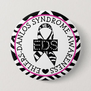 EDS Ehlers-Danlos Syndrom Sensibilisierungsknöpfe Button