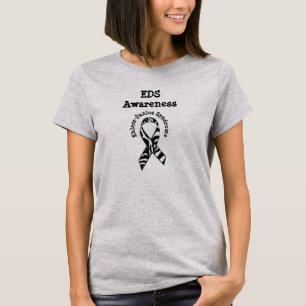 EDS Ehlers-Danlos Syndrome Awareness Shirt Ribbon
