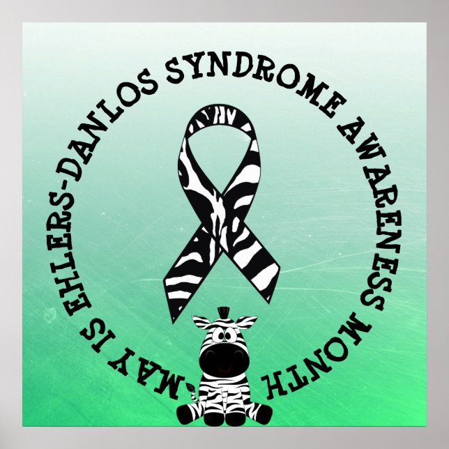 EDS May ist das Ehlers-Danlos-Syndrom Poster (Vorne)