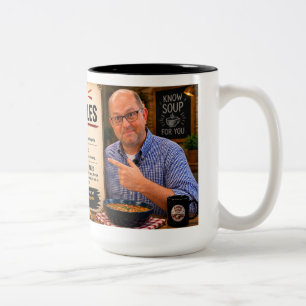 Ed's Suppenregeln KSFY Zweifarbige Tasse