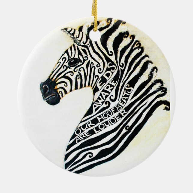 Eds-Verzierung Keramikornament (Hinten)