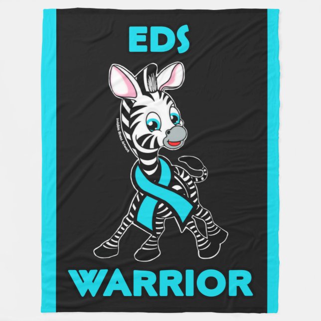EDS Warrior/Zebra Fleecedecke (Vorderseite)