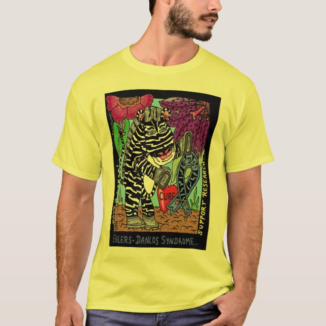 EDS Zebra-Band 03 T-Shirt (Vorderseite)