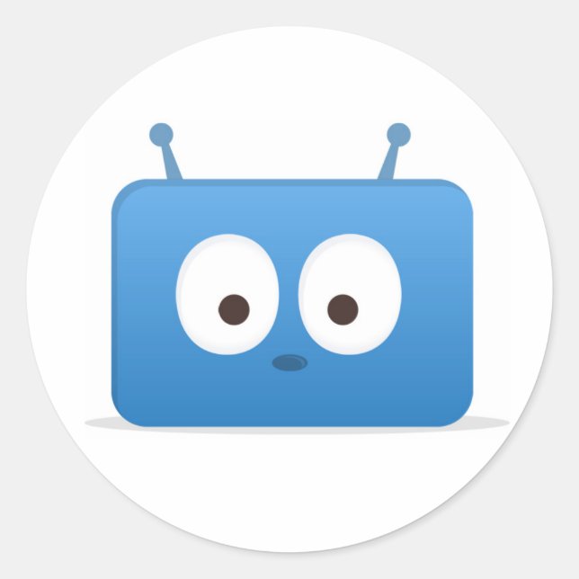 Edsby Aufkleber, Blatt von 20 Runder Aufkleber (Vorderseite)