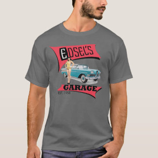 Edsel's Garage in Rosa T-Shirt