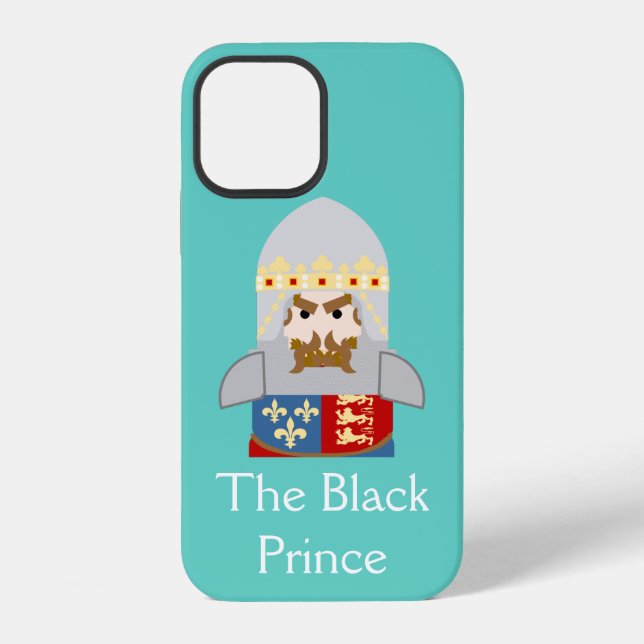 Eduard der Schwarze Prinz iPhone Hülle (Rückseite)