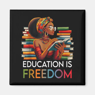 Education Is Dom Black Teacher Books Black History Magnet