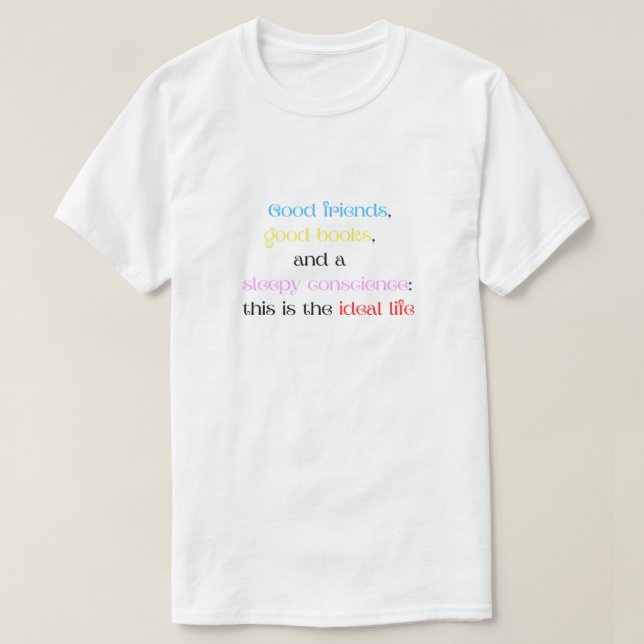 Educational Quotation T-Shirt (Design vorne)