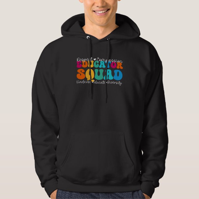 Educator Suqad Appreciation Week Back to School Hoodie (Vorderseite)