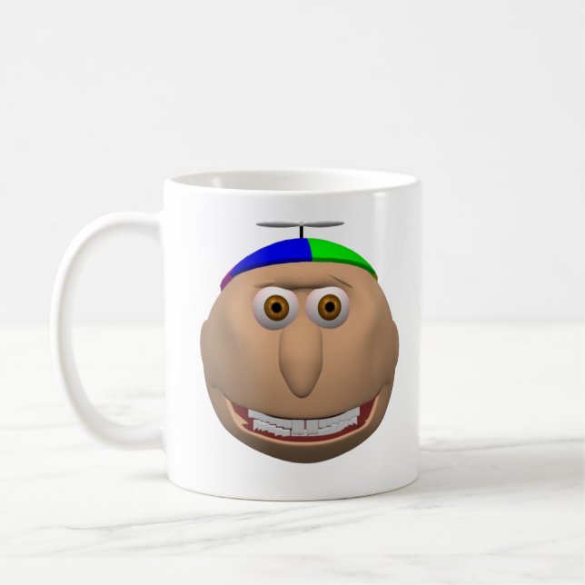 EdukayFUN Johnny And Papa Heads Mug Kaffeetasse (Links)