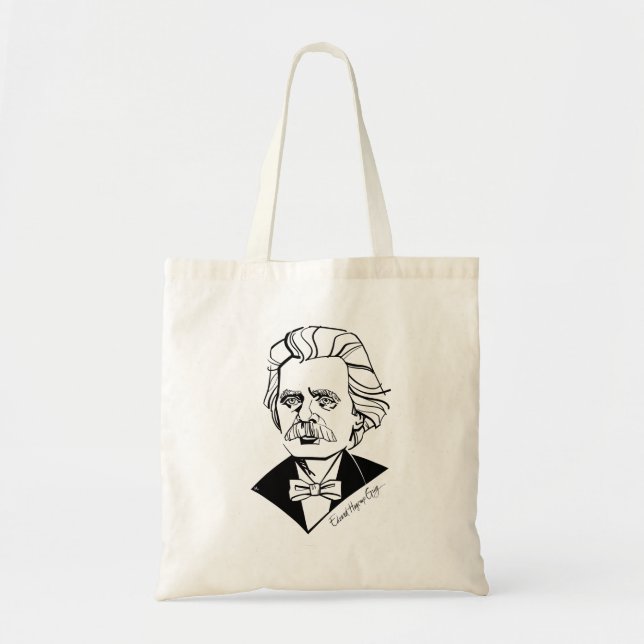 Edvard Grieg Tragetasche (Vorne)