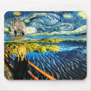 Edvard Meets Vincent Mousepad
