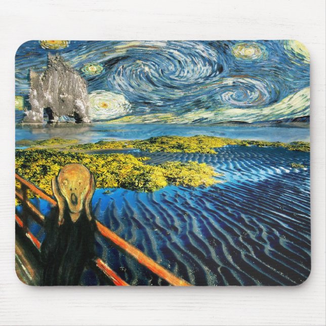 Edvard Meets Vincent Mousepad (Vorne)