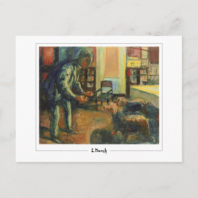 Edvard Munch #13-3 - Kunst Postkarte (Vorderseite)
