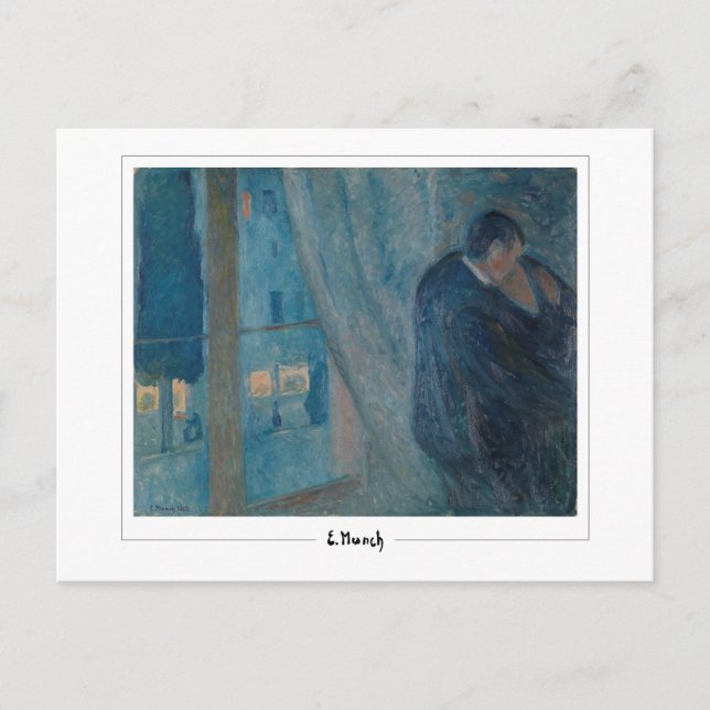 Edvard Munch #17-3 - Kunst Postkarte (Vorderseite)