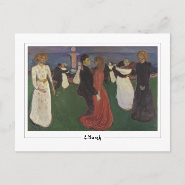 Edvard Munch #193-3 - Fine Art Postkarte (Vorderseite)