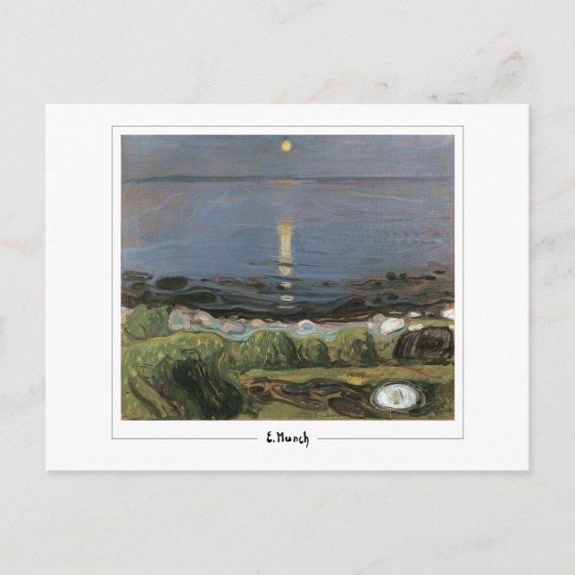 Edvard Munch #20-3 - Kunst Postkarte (Vorderseite)