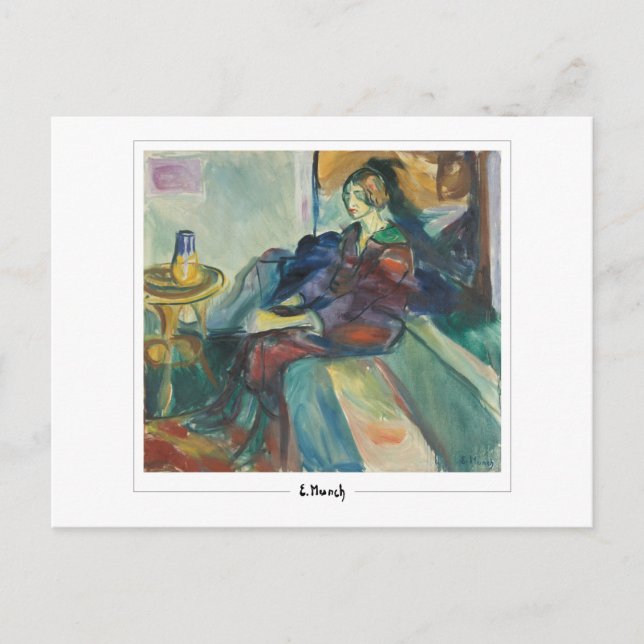 Edvard Munch #28-2 - Kunst Postkarte (Vorderseite)