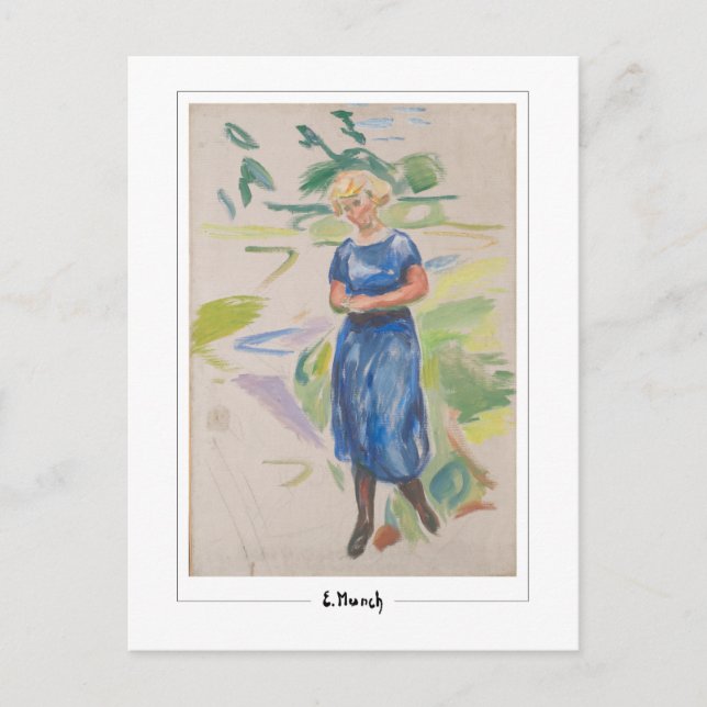 Edvard Munch #351 - Fine Art Postkarte (Vorderseite)