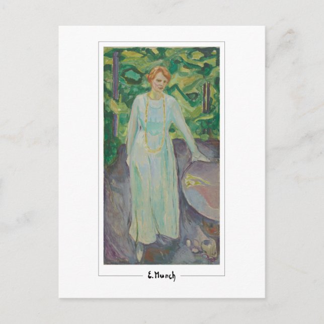 Edvard Munch #586 - Fine Art Postkarte (Vorderseite)
