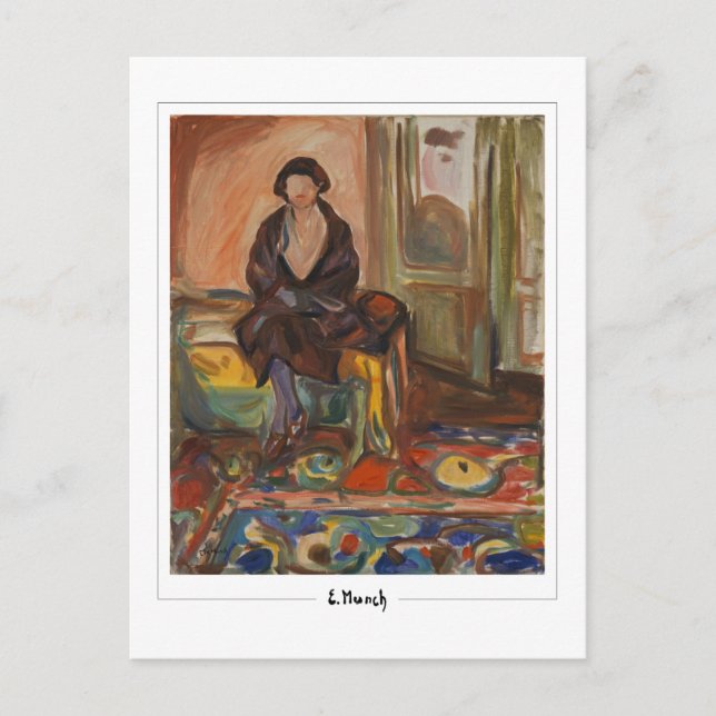 Edvard Munch #598-3 - Kunst Postkarte (Vorderseite)