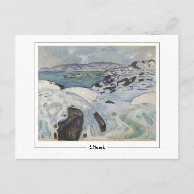 Edvard Munch #614-3 - Fine Art Postkarte (Vorderseite)
