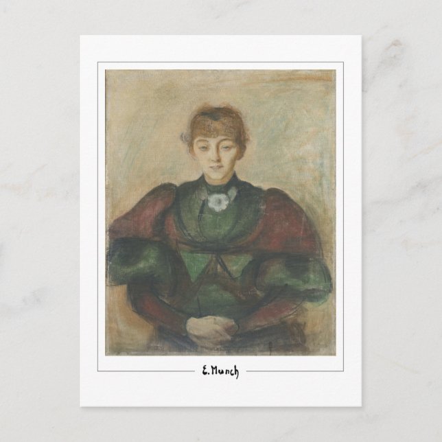 Edvard Munch #683-3 - Kunst Postkarte (Vorderseite)