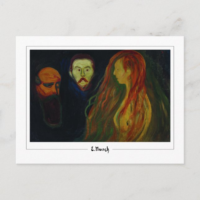 Edvard Munch #777-3 - Kunst Postkarte (Vorderseite)