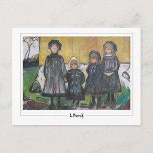 Edvard Munch #786 - Kunst Postkarte