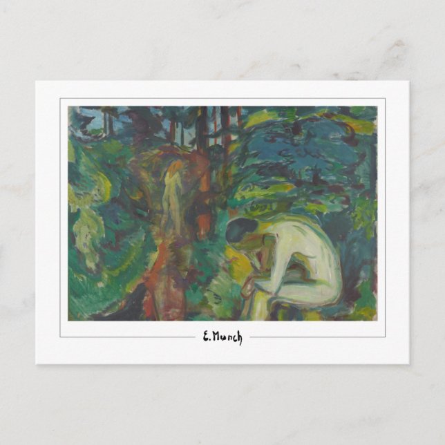 Edvard Munch #814 - Kunst Postkarte (Vorderseite)