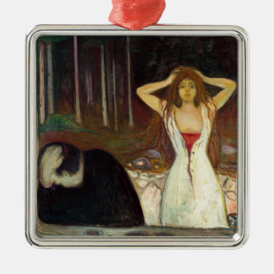 Edvard Munch - Ashes Ornament Aus Metall