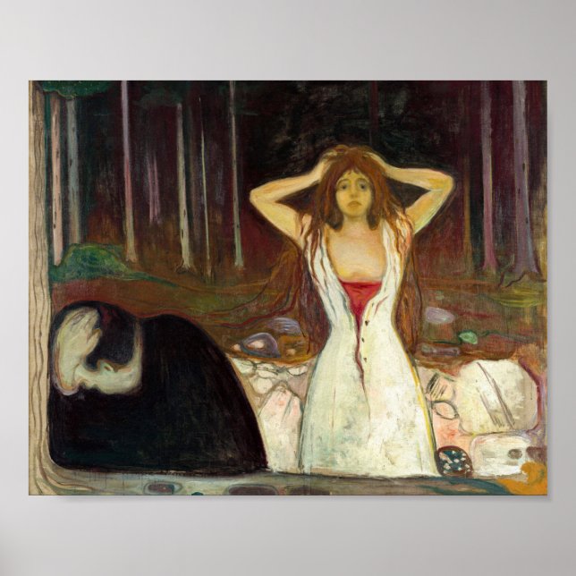 Edvard Munch - Ashes Poster (Vorne)