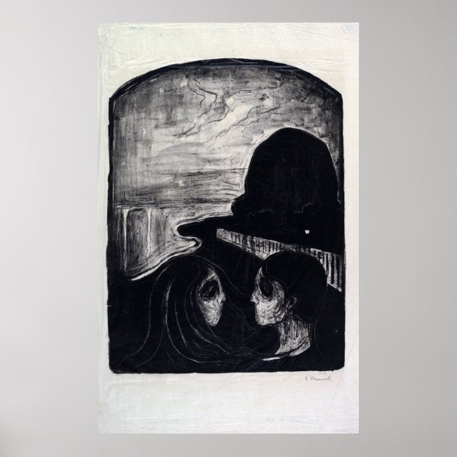 Edvard Munch Attraction I Poster (Vorne)