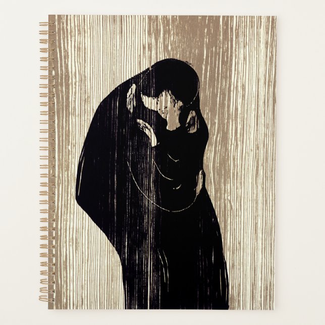 Edvard Munch - Der Kuss IV Planer (Vorderseite)
