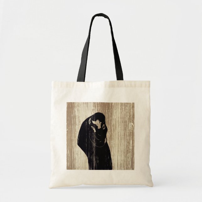 Edvard Munch - Der Kuss IV Tragetasche (Vorne)
