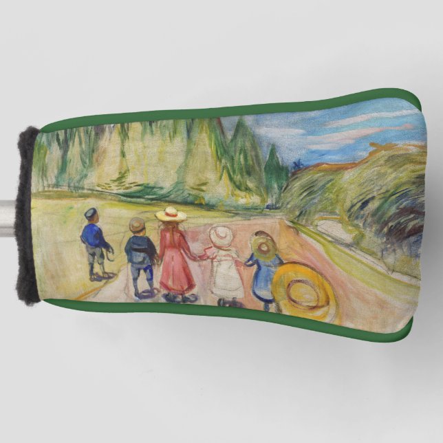 Edvard Munch - Der Märchenwald Golf Headcover (Vorderseite)