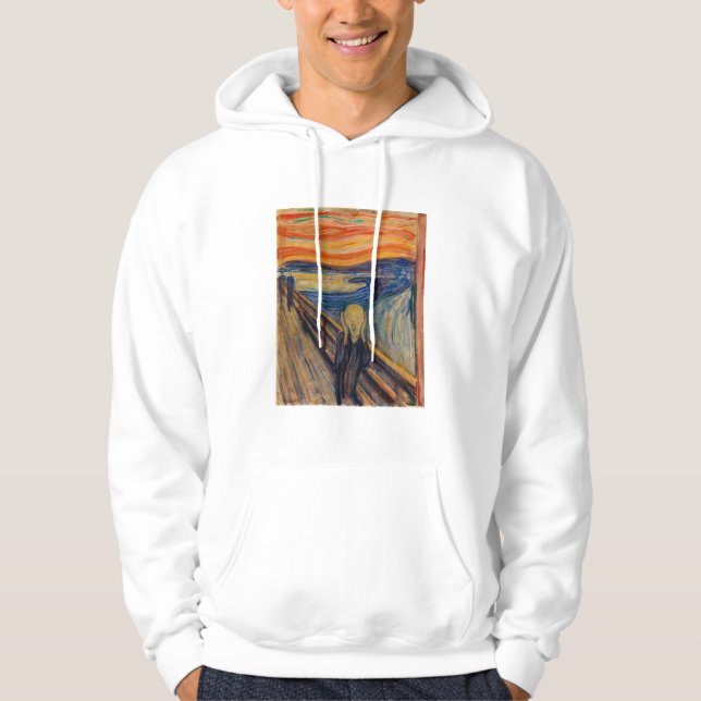 Edvard Munch - Der Schrei 1893 Hoodie (Vorderseite)