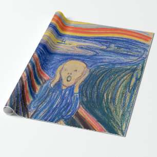 Edvard Munch - Der Schrei 1895 Geschenkpapier