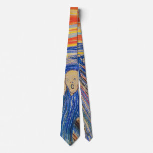 Edvard Munch - Der Schrei 1895 Krawatte