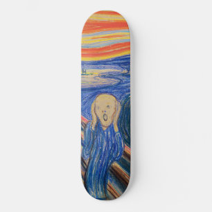 Edvard Munch - Der Schrei 1895 Skateboard