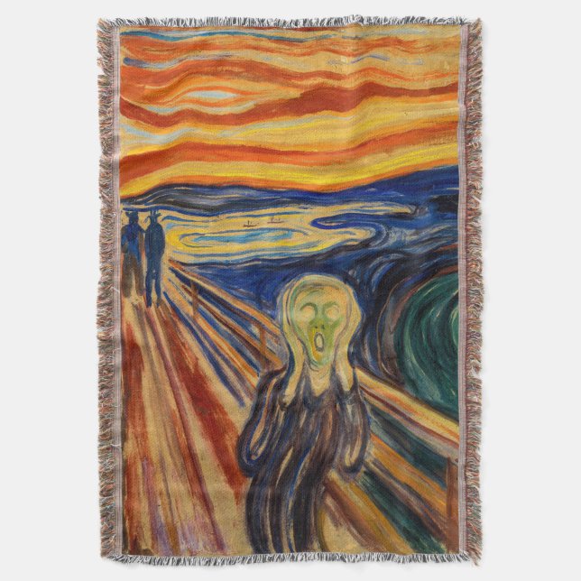 Edvard Munch - Der Schrei 1910 Decke (Vorderseite Vertikal)