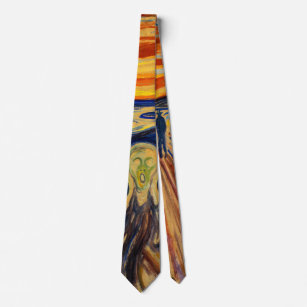 Edvard Munch - Der Schrei 1910 Krawatte