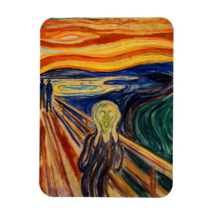 Edvard Munch - Der Schrei 1910 Magnet