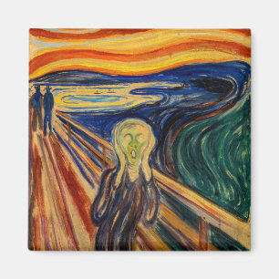 Edvard Munch - Der Schrei 1910 Magnet