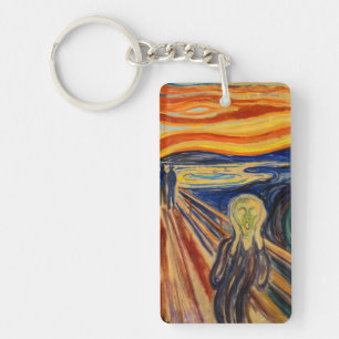 Edvard Munch - Der Schrei 1910 Schlüsselanhänger