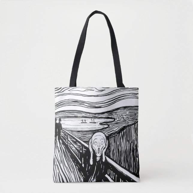 Edvard Munch - Der Schrei Lithographie (Vorderseite)