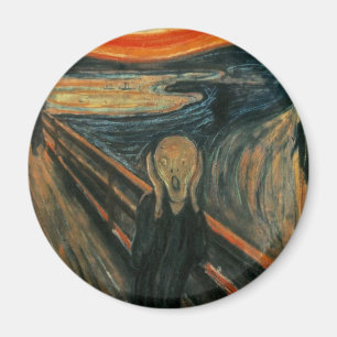 Edvard Munch - Der Schrei Magnet